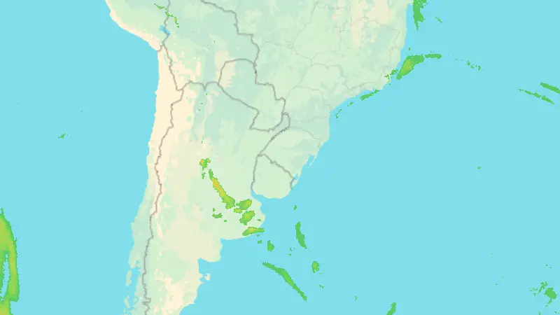 Precipitation weather map