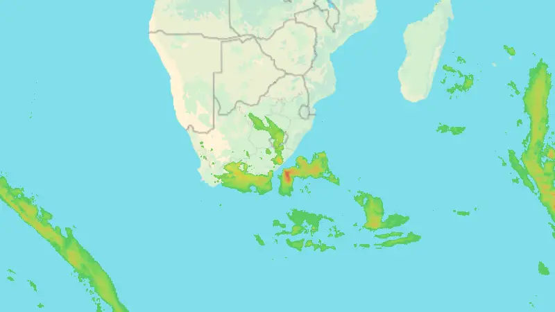 Yağış weather map