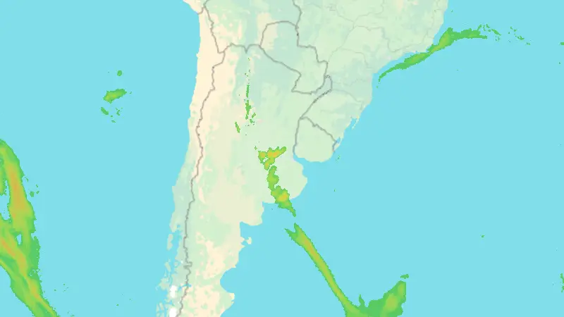 Βροχόπτωση weather map