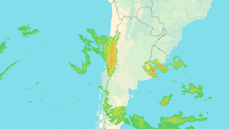 Nokrišņi weather map