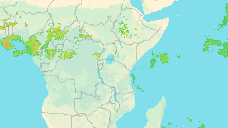 Niederschlag weather map