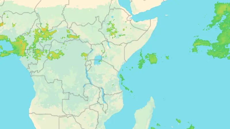 Niederschlag weather map