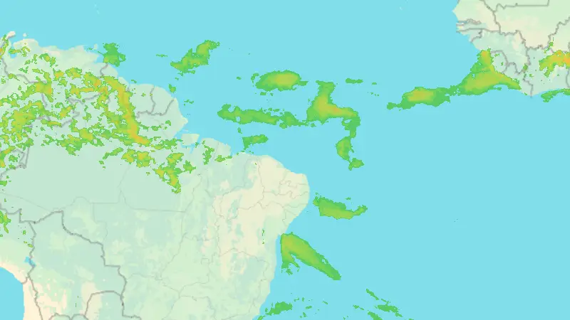 Niederschlag weather map