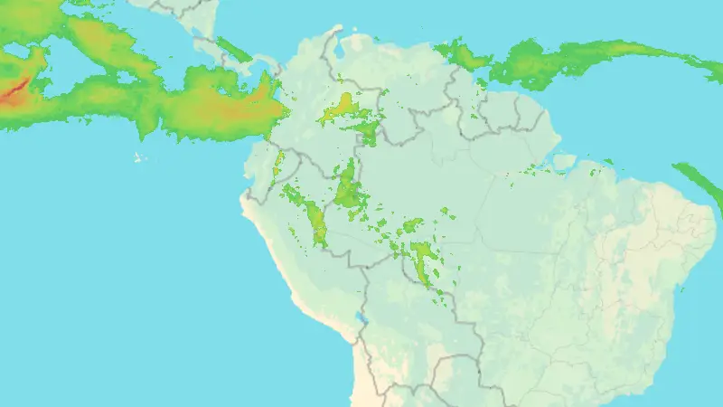 Csapadék weather map