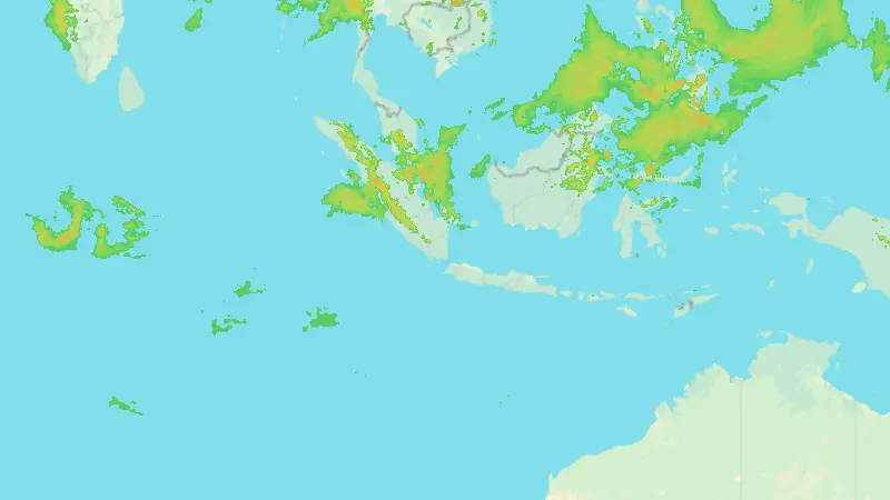 بارش weather map