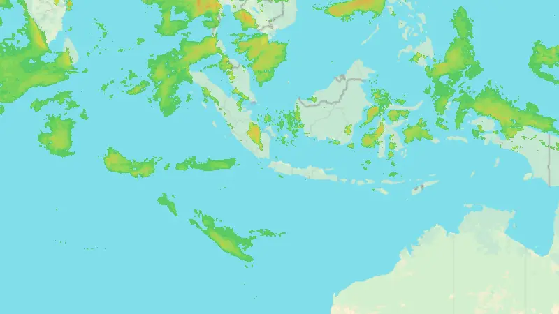 Niederschlag weather map