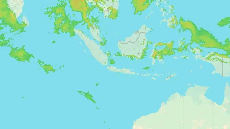 Niederschlag weather map