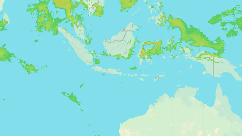 पाऊस weather map