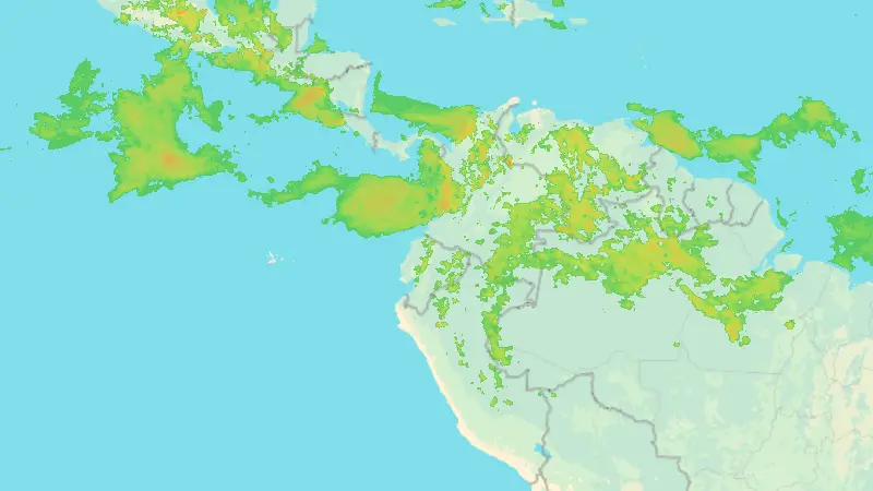 Валежи weather map