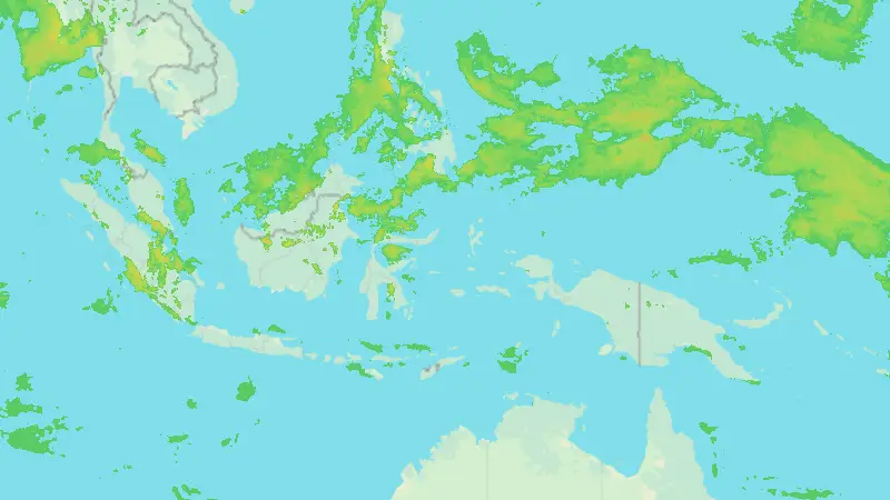 Precipitazioni weather map