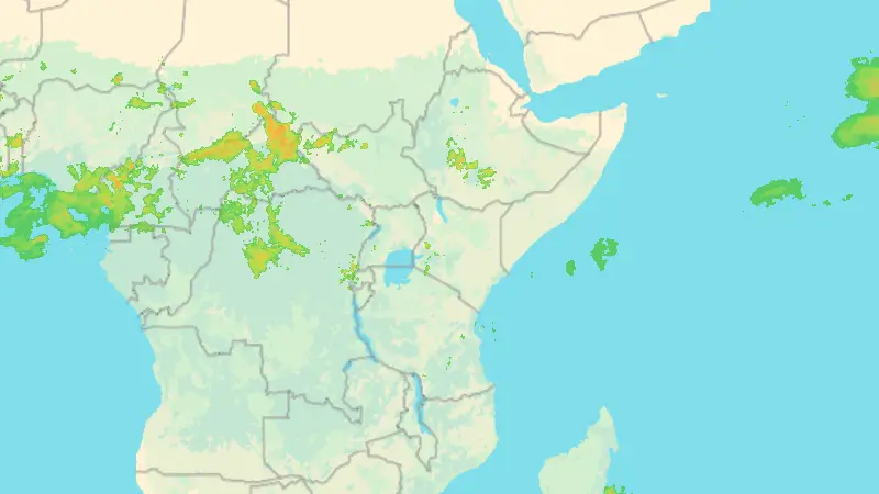 Niederschlag weather map