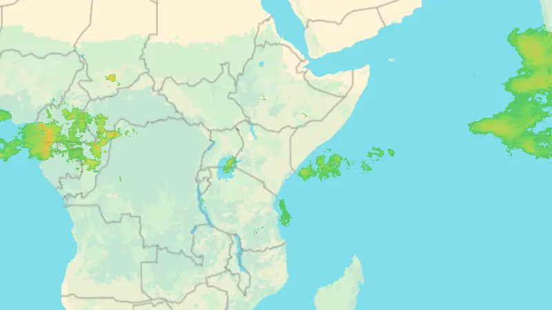 पाऊस weather map