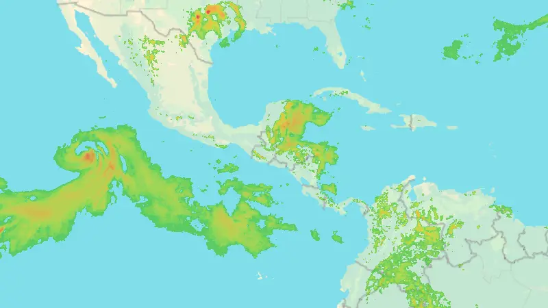 Ulan weather map
