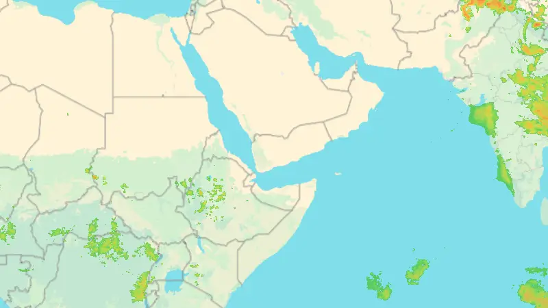 Hujan weather map