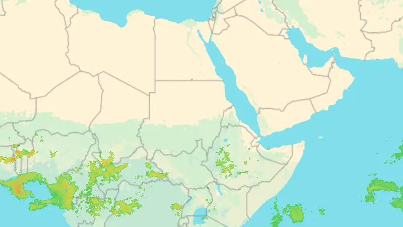 Yağış weather map