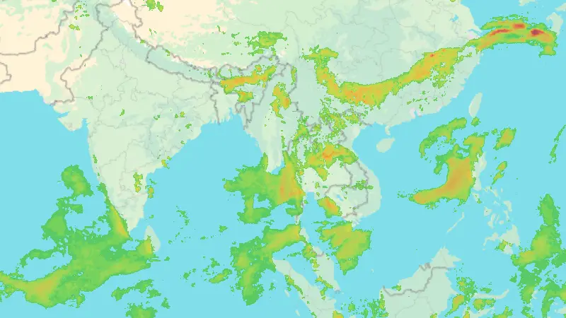 Reshjet weather map