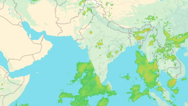 Yağış weather map