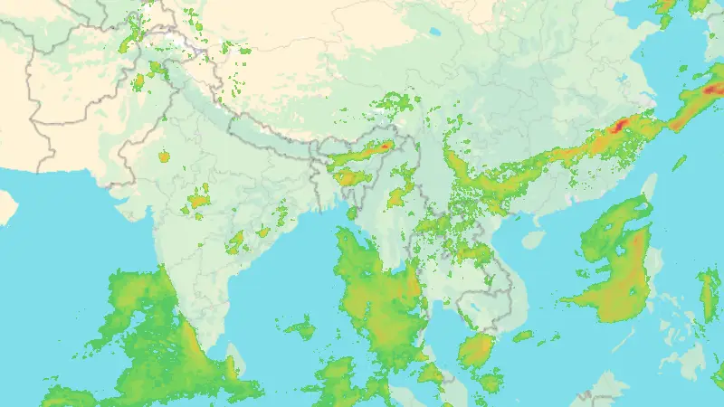 Csapadék weather map