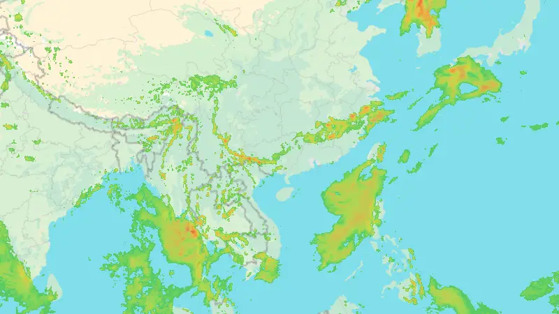 Валежи weather map