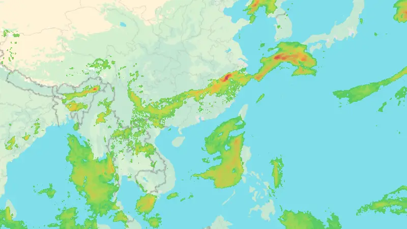 Yağış weather map