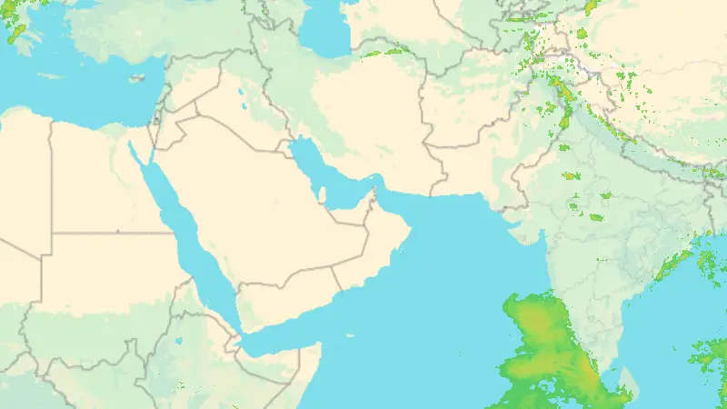 पाऊस weather map