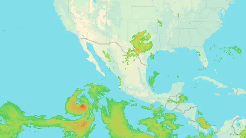 Reshjet weather map