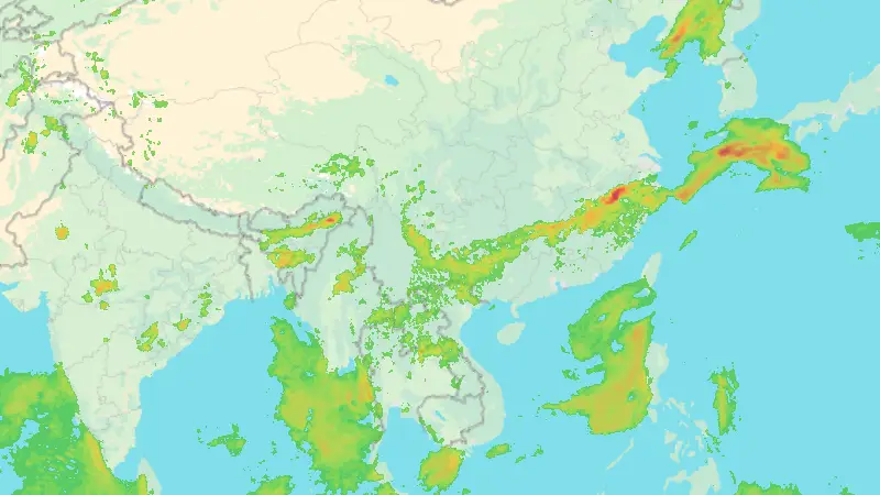 Yağış weather map