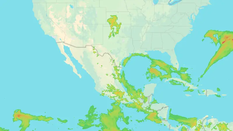 Precipitazioni weather map