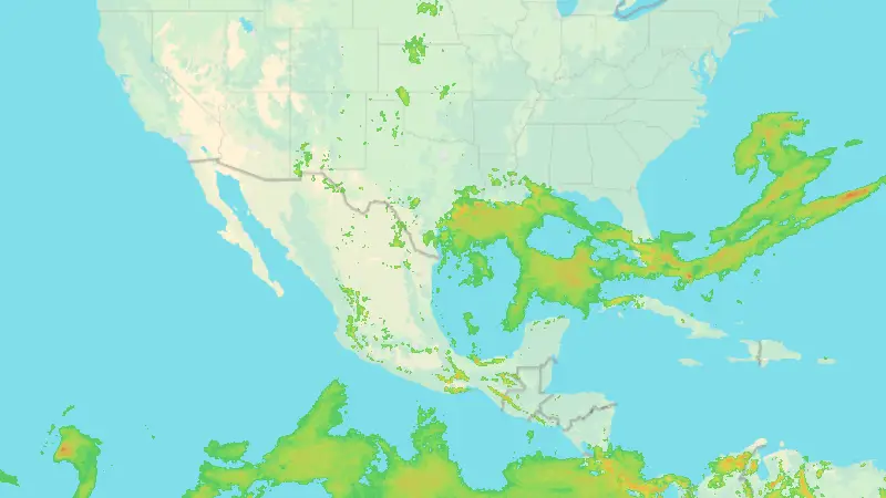 降水量 weather map