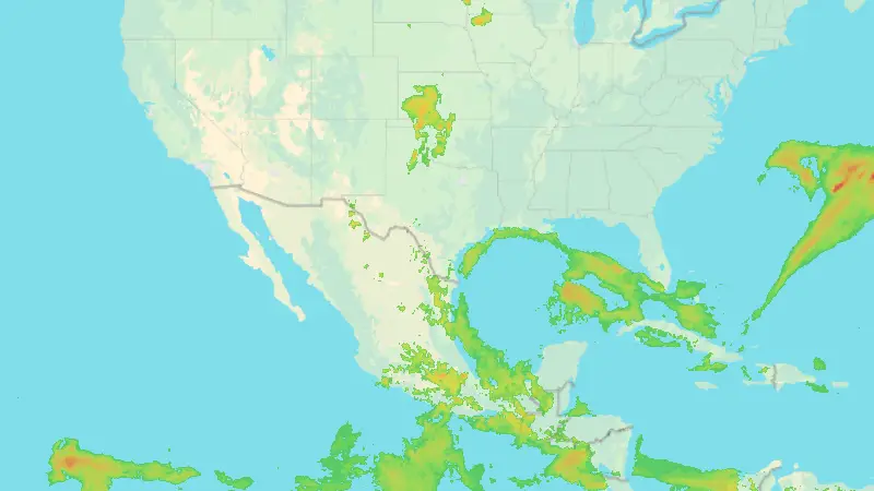 Niederschlag weather map