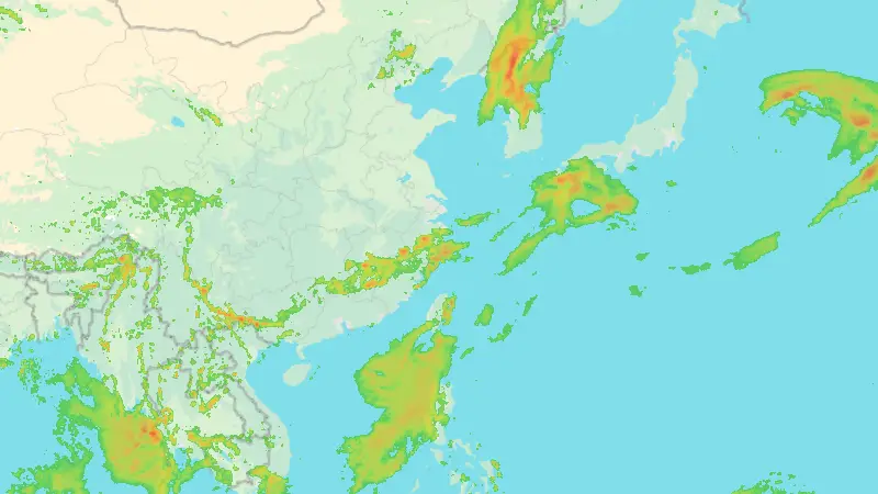 Yağış weather map