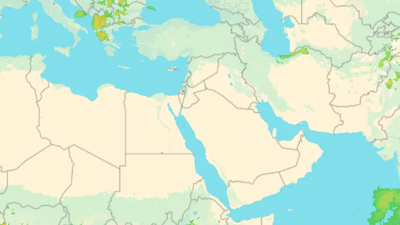 Niederschlag weather map