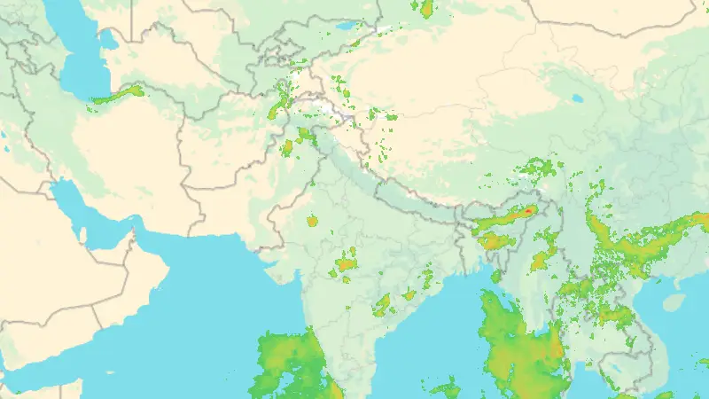 Yağış weather map