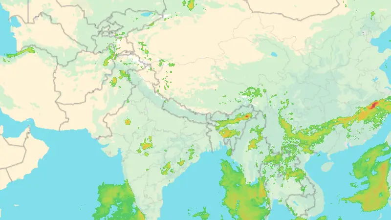 Reshjet weather map