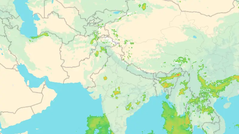 Yağış weather map