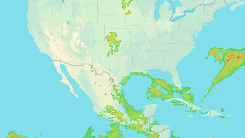 Niederschlag weather map