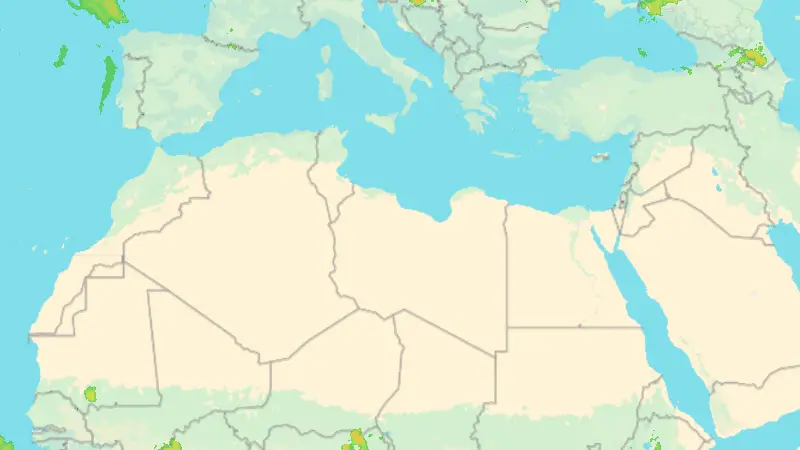 Yağış weather map