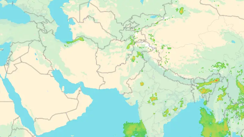 Yağış weather map