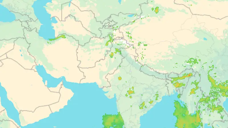 Ulan weather map
