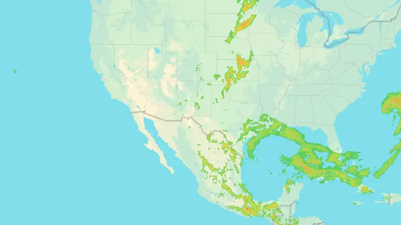 Yağış weather map