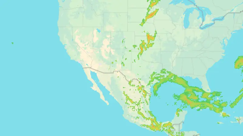 Yağış weather map