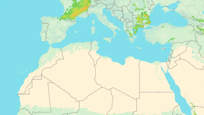 بارش weather map
