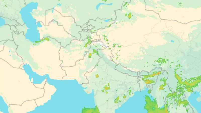 降水量 weather map