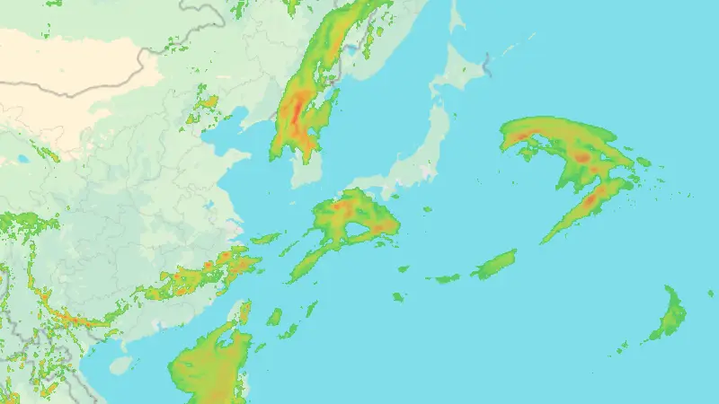 降水量 weather map