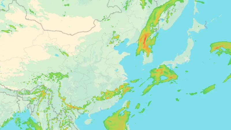 Niederschlag weather map