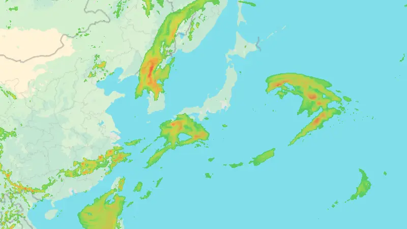 降水量 weather map
