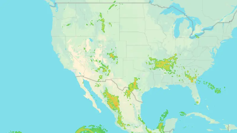 Neerslag weather map