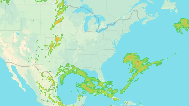 Yağış weather map
