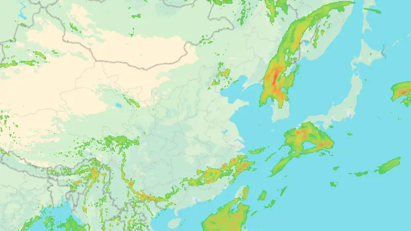 पाऊस weather map