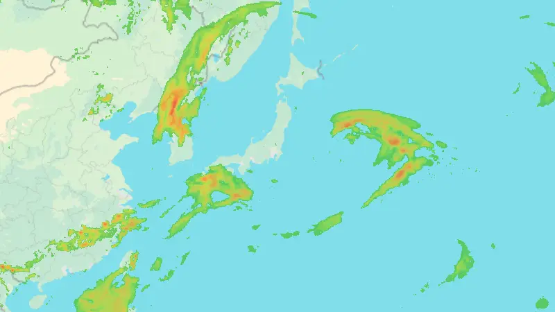 降水量 weather map